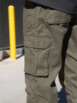 Ambush Cargo Pants - Olive -The Urban Hoodie Sales young and reckless mens bottoms cargos ambush cargo pants olive 30342257770599