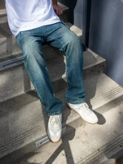 Burnside Denim- Blue -The Urban Hoodie Sales young and reckless mens denim burnside denim blue 31174467256423