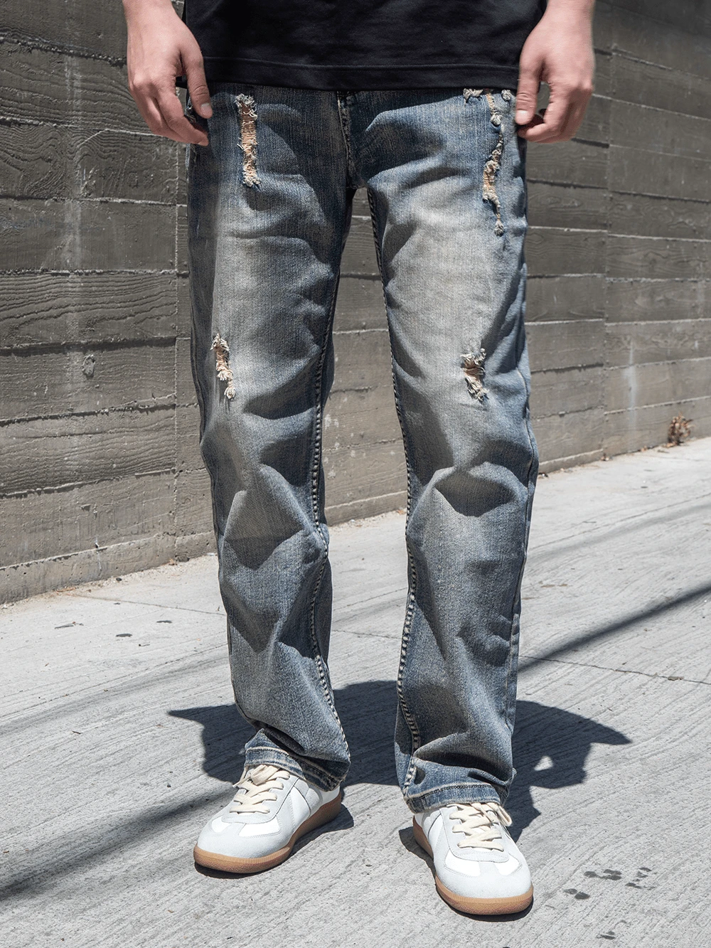 Vermont Denim - Medium Blue 1 Vermont Denim - Medium Blue