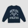 Athletics Crewneck - Navy