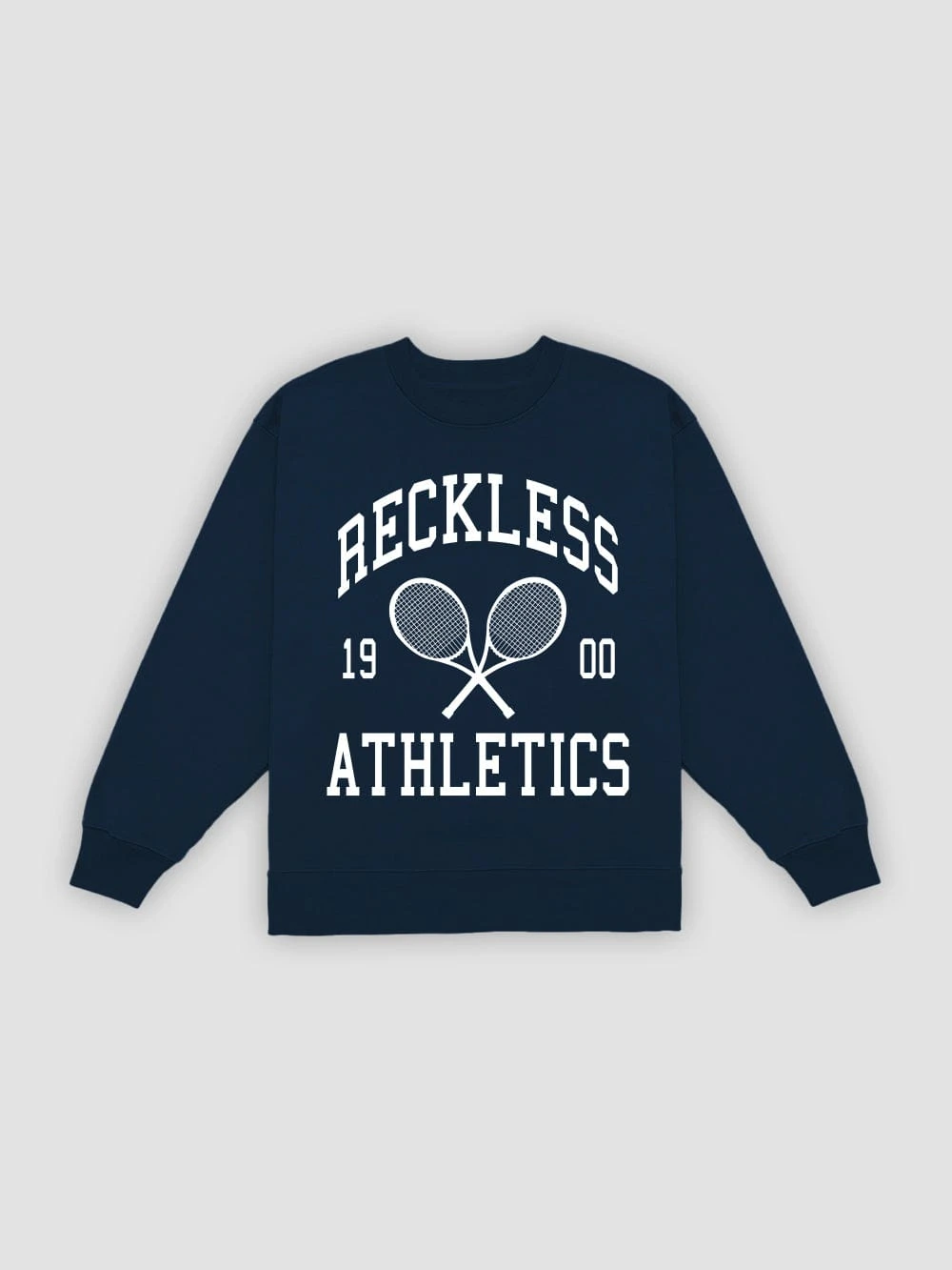 Athletics Crewneck - Navy 1 Athletics Crewneck - Navy