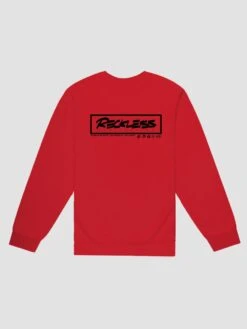 Serious Scrawl Crewneck - Red