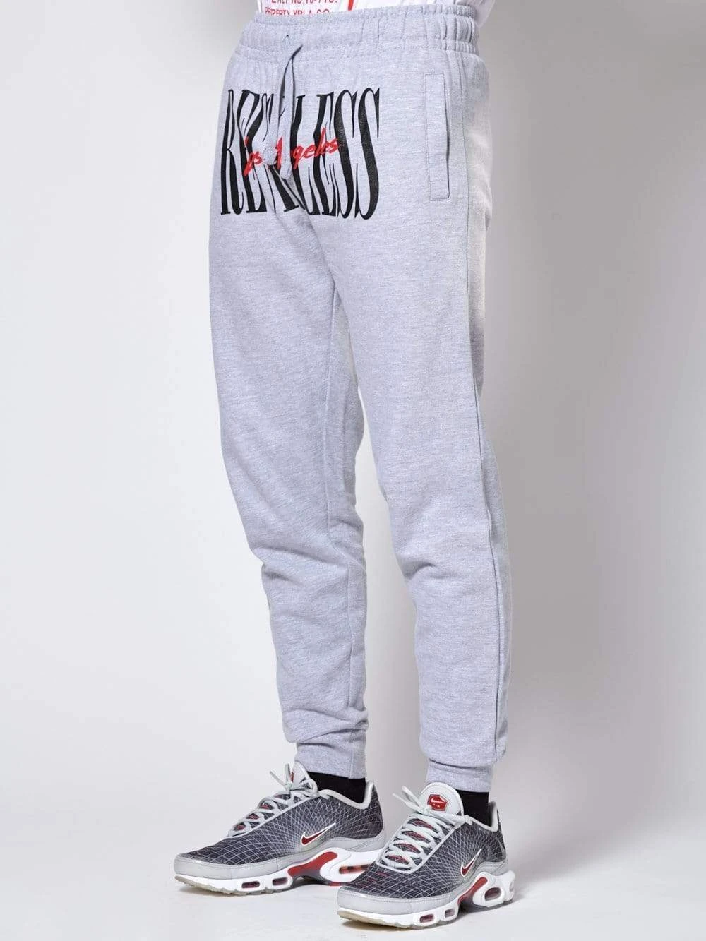 LA Vintage Sweatpants - Heather Grey 2 LA Vintage Sweatpants - Heather Grey - Image 2