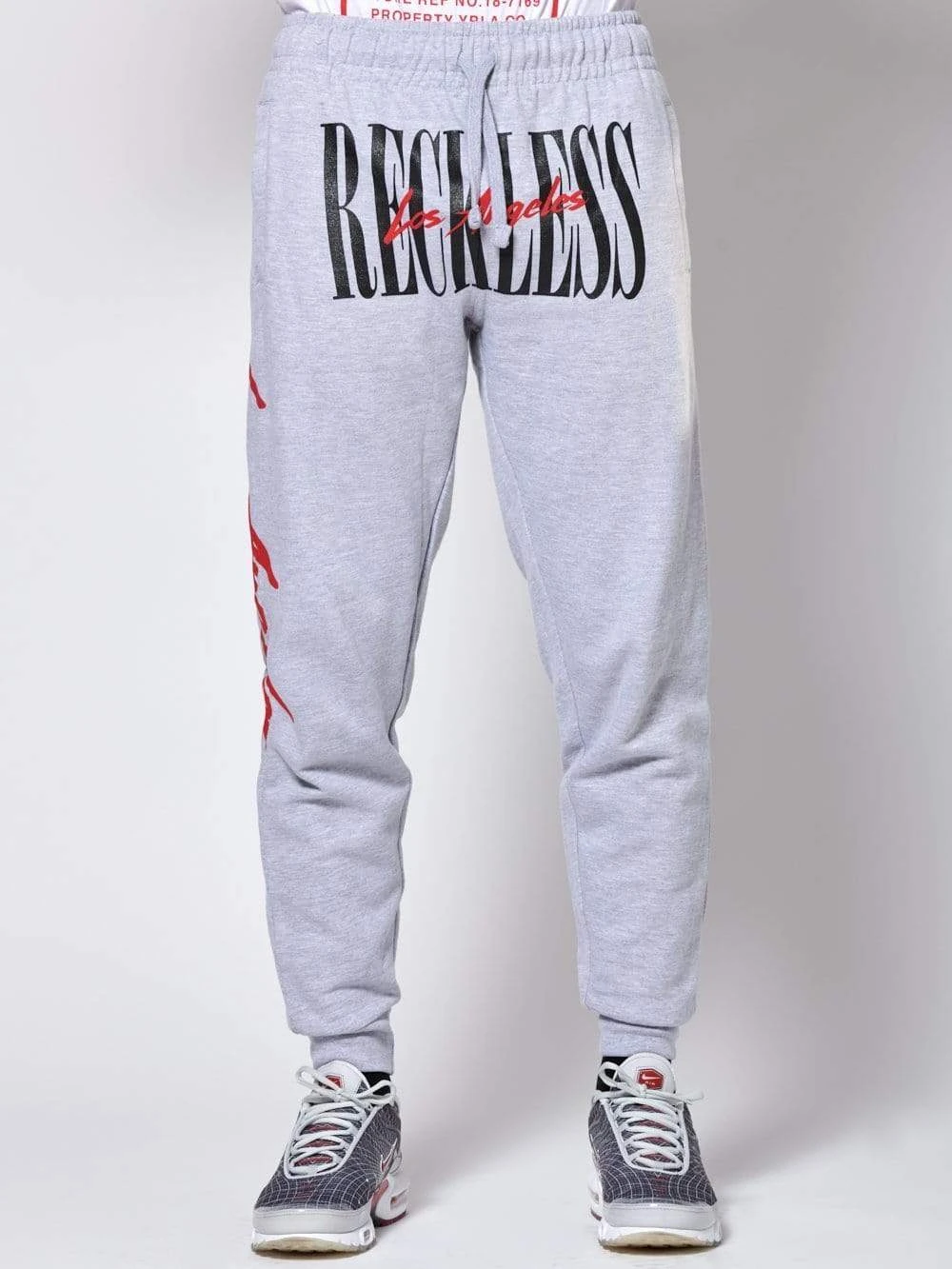 LA Vintage Sweatpants - Heather Grey 1 LA Vintage Sweatpants - Heather Grey