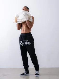 OG Reckless Sweatpants - Black -The Urban Hoodie Sales young and reckless mens fleece sweatpants og reckless sweatpants black 28628334182503