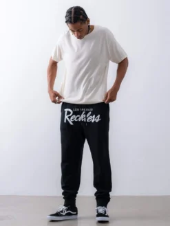OG Reckless Sweatpants - Black -The Urban Hoodie Sales young and reckless mens fleece sweatpants og reckless sweatpants black 28628342046823