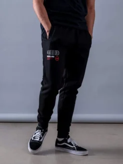 Trespass Sweatpants - Black -The Urban Hoodie Sales young and reckless mens fleece sweatpants trespass sweatpants black 28401436754023