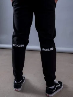 Trespass Sweatpants - Black -The Urban Hoodie Sales young and reckless mens fleece sweatpants trespass sweatpants black 28441425477735