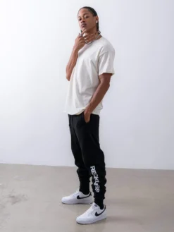 Trespass Sweatpants - Black -The Urban Hoodie Sales young and reckless mens fleece sweatpants trespass sweatpants black 28628268318823