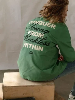 Pismo Bomber Jacket - Sage -The Urban Hoodie Sales young and reckless mens outerwear pismo bomber jacket sage 16133854593127