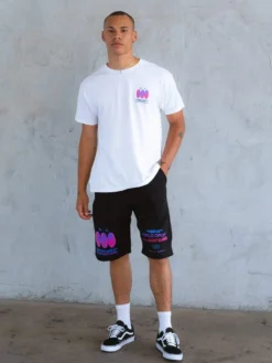 Atlas Tee - White -The Urban Hoodie Sales young and reckless mens tops graphic tee atlas tee white 28464463478887