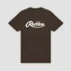 Big R Script Tee - Chocolate Brown