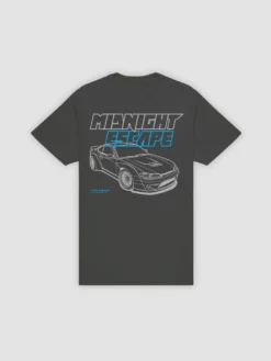 Midnight Escape Tee - Charcoal