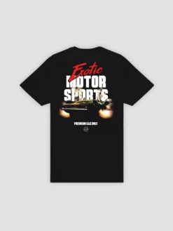Motor Sport Tee - Black