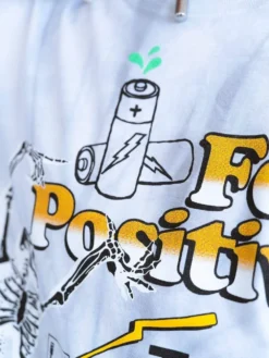 Positive Tee - Cement Tie Dye -The Urban Hoodie Sales young and reckless mens tops graphic tee positive tee cement tie dye 28464429006951