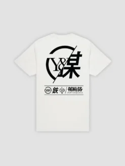 Strike Thru Tee - White