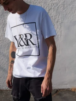 Trademark Box Tee - White