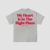 With You Tee - Heather Grey