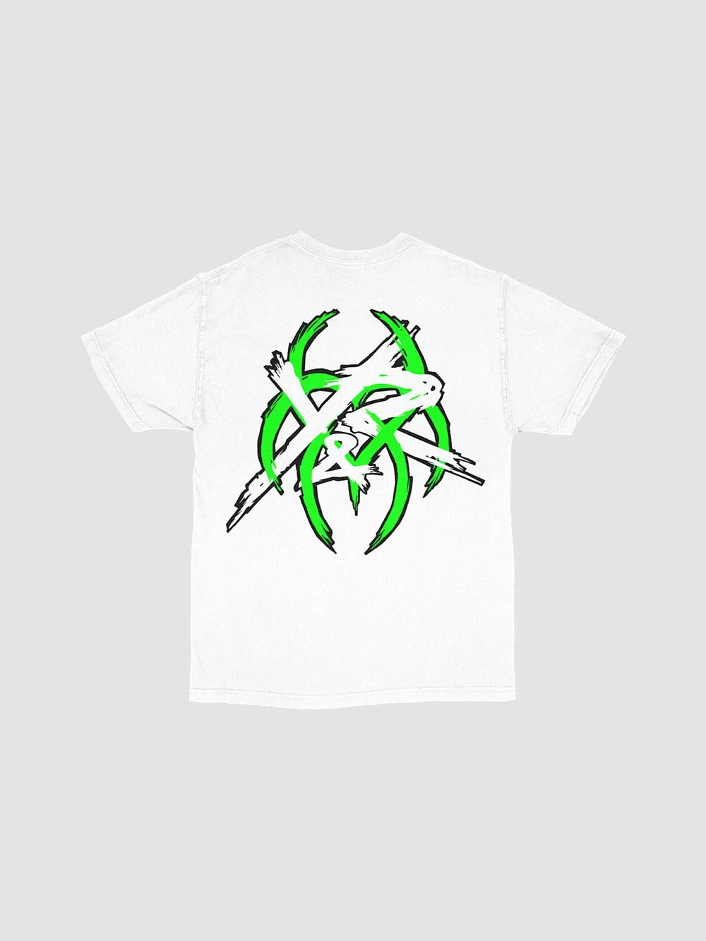 Y&R X Hazheart OG Lock Up Tee - White 2 Y&R X Hazheart OG Lock Up Tee - White - Image 2
