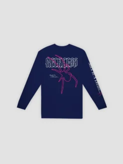 Black Widow Long Sleeve - Navy