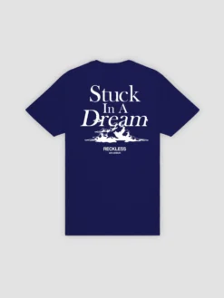 Stuck In A Dream Tee - Midnight Navy