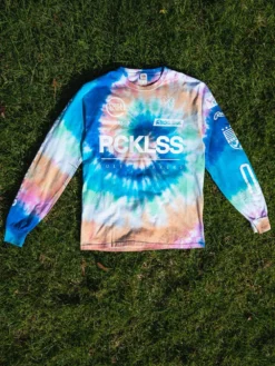 Fast Track Long Sleeve - Tie Dye -The Urban Hoodie Sales young and reckless mens tops long sleeve fast track long sleeve tie dye 29081156616295