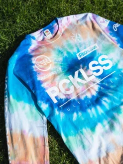 Fast Track Long Sleeve - Tie Dye -The Urban Hoodie Sales young and reckless mens tops long sleeve fast track long sleeve tie dye 29081183125607