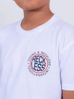 Inflate Youth Tee - White -The Urban Hoodie Sales young and reckless youth inflate youth tee white 16074513580135