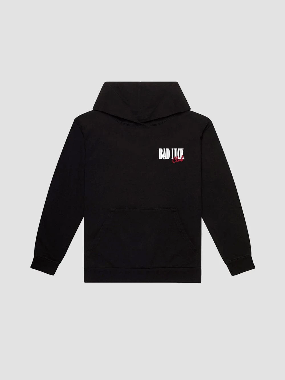 Bad Luck Club Hoodie - Black 2 Bad Luck Club Hoodie - Black - Image 2