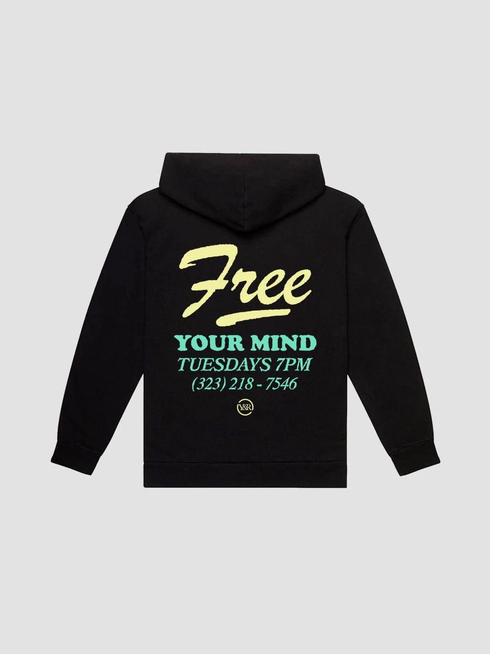 Free Your Mind Hoodie - Black 1 Free Your Mind Hoodie - Black