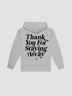 Keep Your Distance Hoodie - Grey