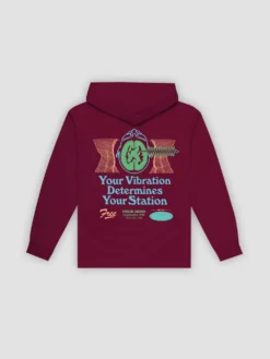 Vibrations Hoodie - Maroon
