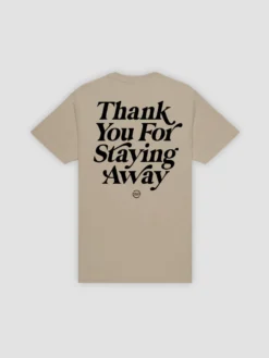 Keep Your Distance Tee - Sand